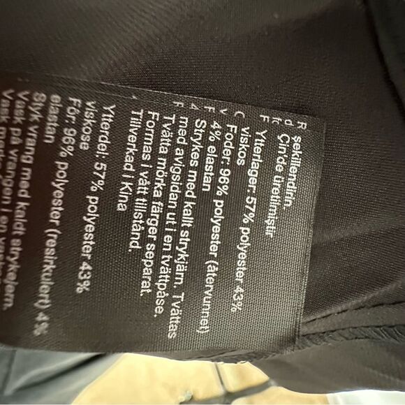 All Saints Leia Black Dott Midi Dress Wool Sweater Set | XS - Picture 14 of 14